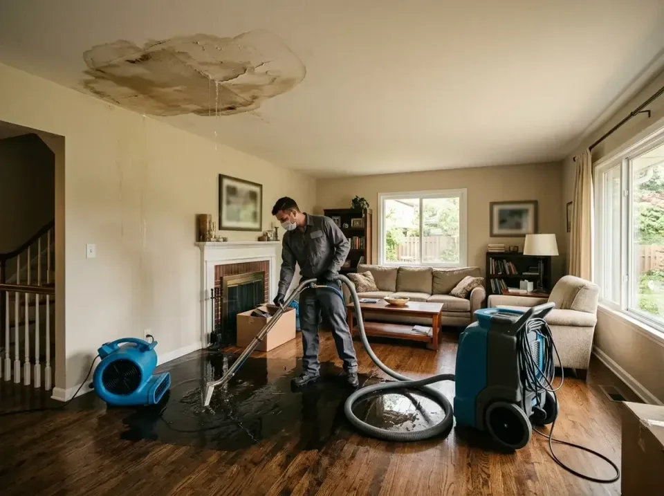 attic-pipe-burst-ceiling-drip-008 — frequently asked questions, Water Damage Restoration & Carpet Care in Waterloo, IN